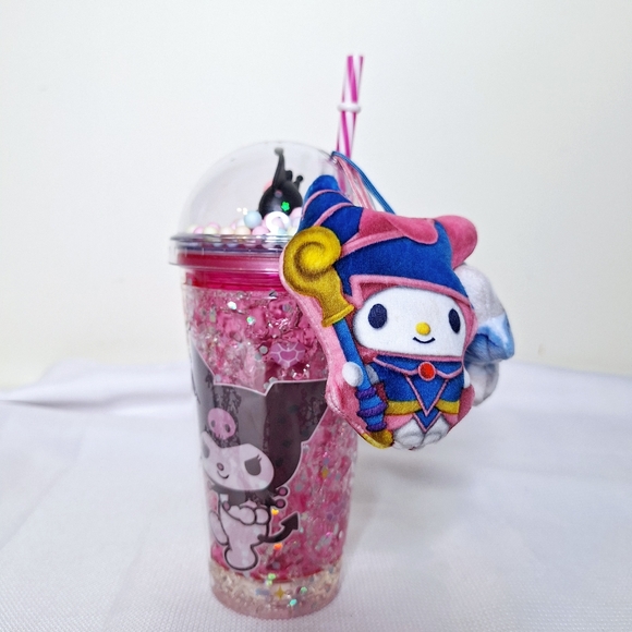 NWB Kuromi Pi "Sip A Little Kuromi" Light up tumbler,Cinnamonroll & My Melody. - Picture 17 of 17